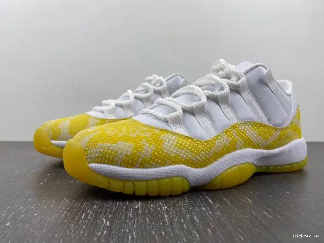 Rep Jordan Snakeskin WMNS Yellow AH7860-107 Low Air 11 0502